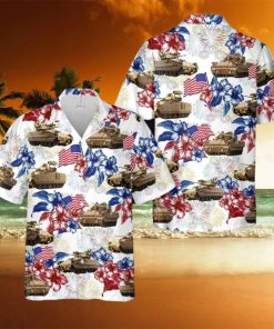 M2 Bradley Fighting Vehicle 4th Of July Hawaiian Shirt