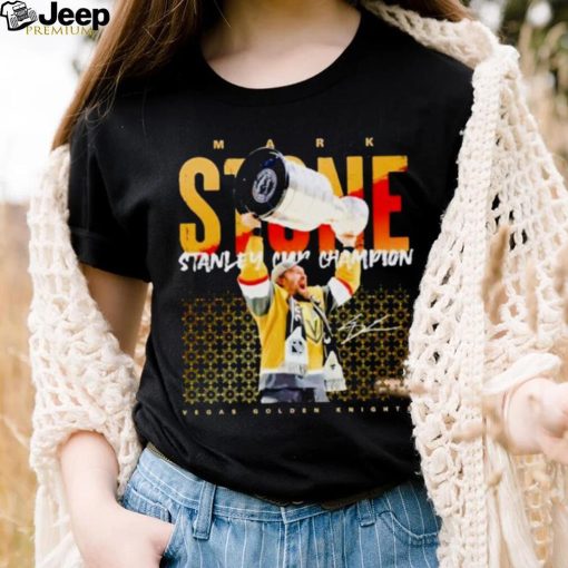 MARK STONE STANLEY CUP CHAMPION VEGAS GOLDEN KNIGHTS SHIRT