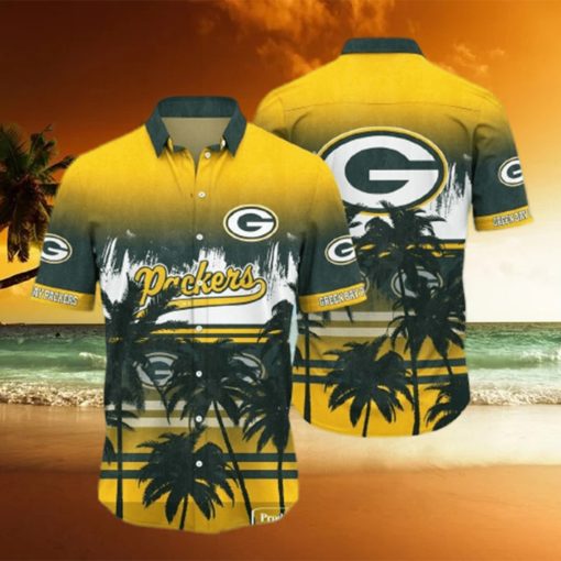 MEN’S NFL GREEN BAY PACKERS HAWAIIAN SHIRT