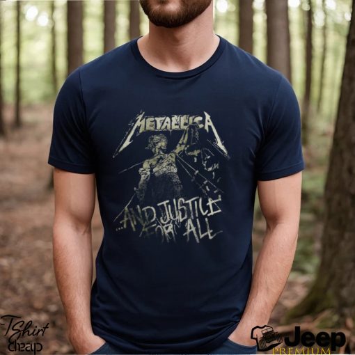 METALLICA Attractive T Shirt Justice Vintage