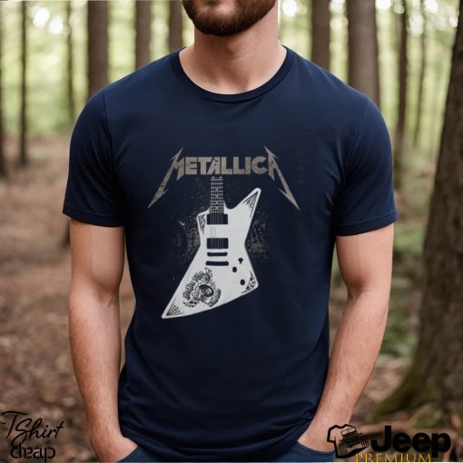 METALLICA Attractive T Shirt Papa Het Guitar