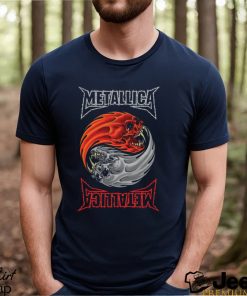 METALLICA Attractive T Shirt Yin Yang