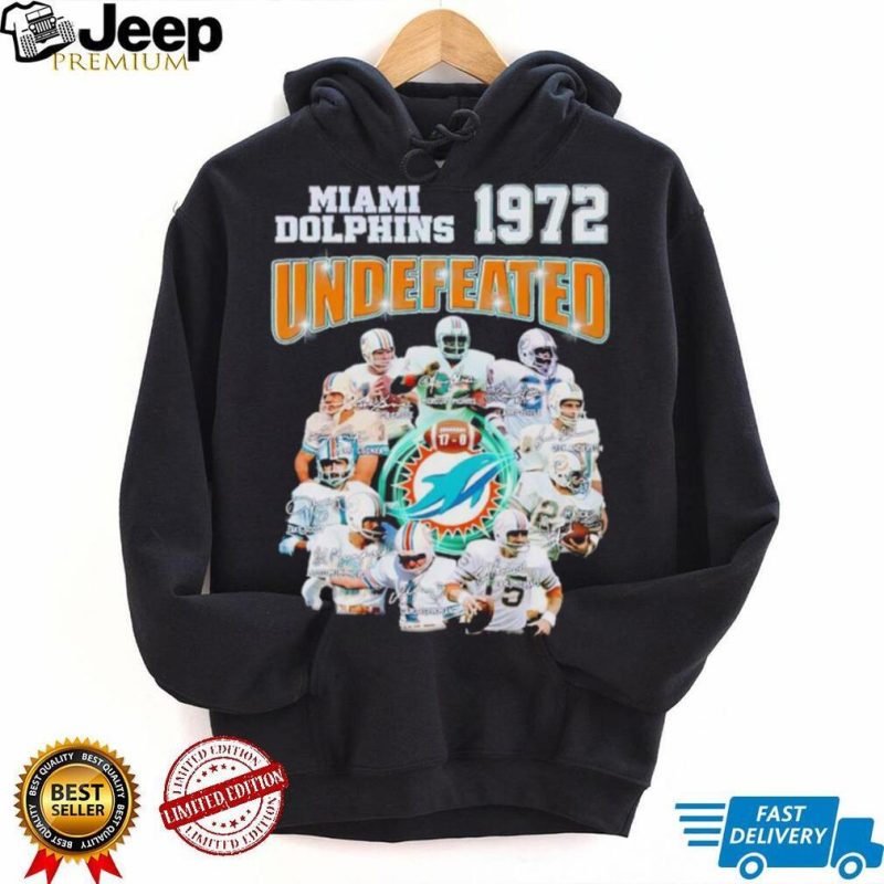 MIAMI DOLPHINS 1972 UNDEFEATED SHIRT