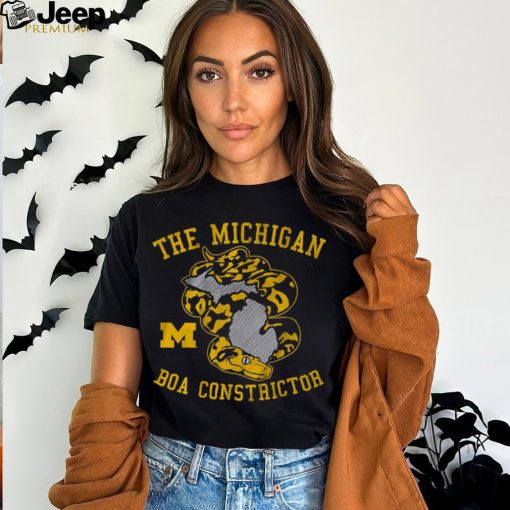 MICHIGAN FOOTBALL BOA CONSTRICTOR SHIRT