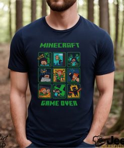 MINECRAFT Ways To Die Game Over T Shirt