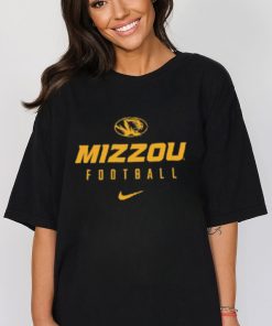 MIZZOU TIGERS NIKE® 2023 TEAM ISSUE OVAL TIGER HEAD FOOTBALL SHIRT