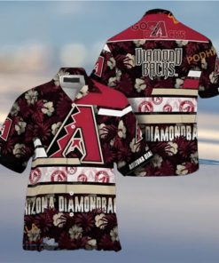 MLB Arizona Diamondbacks Hawaiian Shirt, All Over Tropical Flower Print