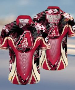 MLB Arizona Diamondbacks Hawaiian Shirt, Beach Lover’s Tropical Flower Choice