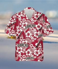 MLB Arizona Diamondbacks Hawaiian Shirt, Hibiscus Pattern Unique Look