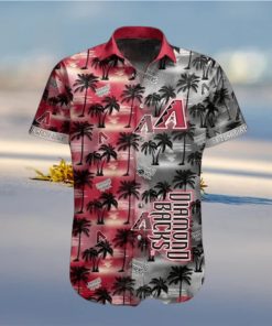 MLB Arizona Diamondbacks Hawaiian Shirt, Trendy Coconut Trees Summer Wear