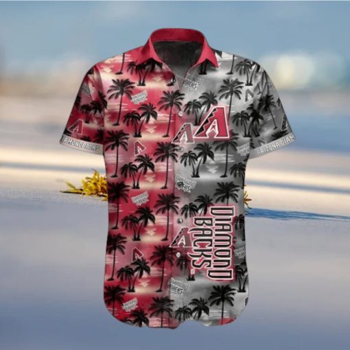 MLB Arizona Diamondbacks Hawaiian Shirt, Trendy Coconut Trees Summer Wear