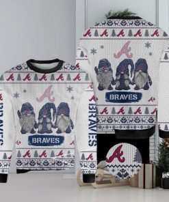 MLB Atlanta braves World Series Champions Seasonal Ugly 3D Sweater For Xmas