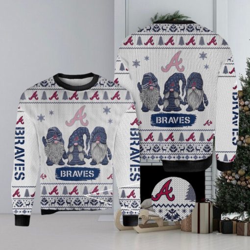 MLB Atlanta braves World Series Champions Seasonal Ugly 3D Sweater For Xmas