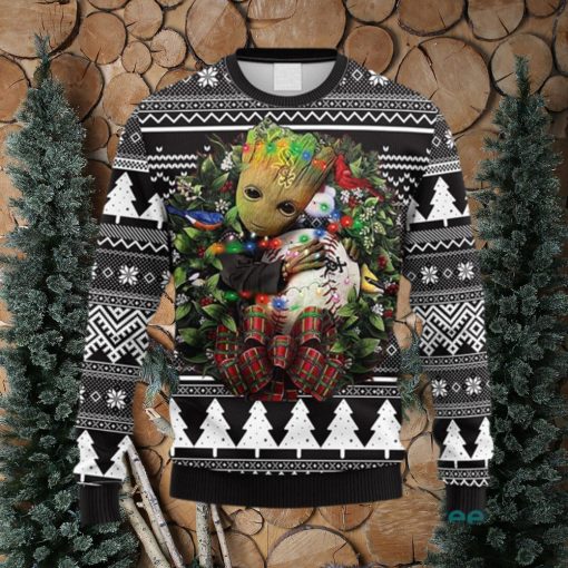 MLB Chicago White Sox Groot Hug Christmas Ugly 3D Sweater For Men And Women Gift Ugly Christmas