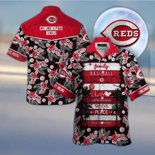 MLB Cincinnati Reds Hawaiian Shirt Family Baseball Team Spirit Gift For Summer Lovers