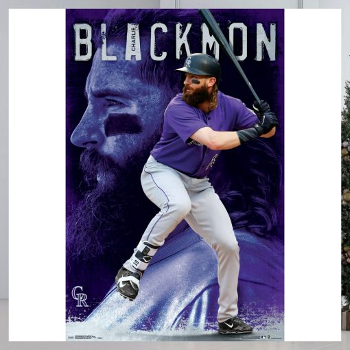 MLB Colorado Rockies   Charlie Blackmon 18 Wall Poster