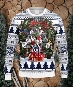 MLB Detroit Tigers Christmas Tree Ugly 3D Sweater For Men And Women Gift Ugly Christmas