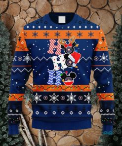 MLB Houston Astros HoHoHo Mickey Christmas Ugly 3D Sweater For Men And Women Gift Ugly Christmas