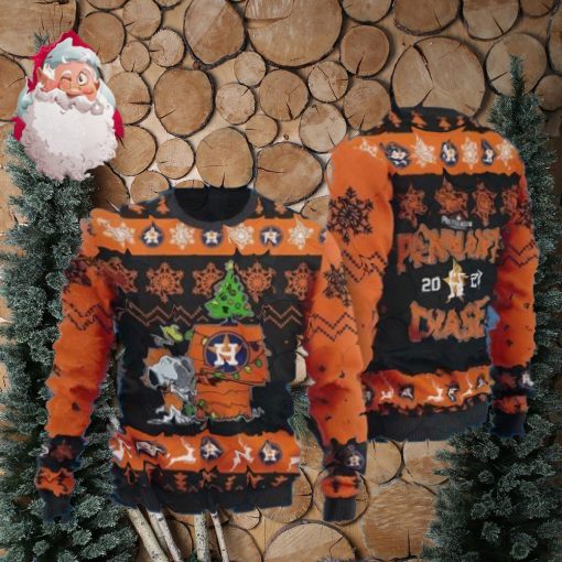 MLB Houston Astros Snoopy All Over Print Christmas AOP Sweater