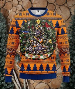 MLB Houston Astros Xmas Tree Ugly Christmas Sweater