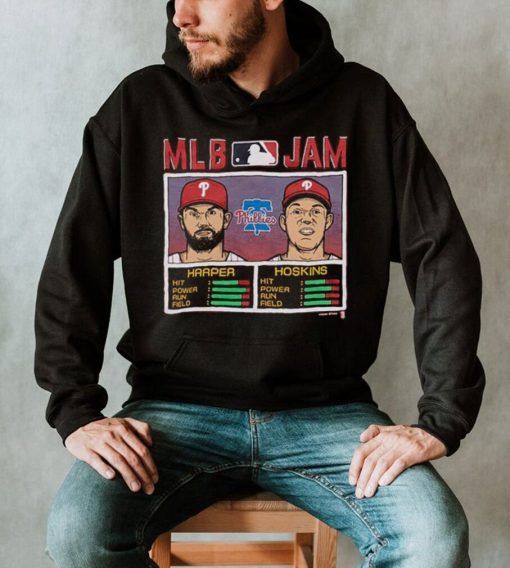 MLB Jam Philadelphia Phillies Bryce Harper & Rhys Hoskins Shirt