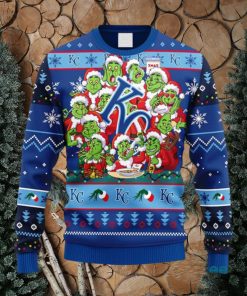 MLB Kansas City Royals 12 Grinch Xmas Day Christmas Ugly 3D Sweater For Men And Women Gift Ugly Christmas