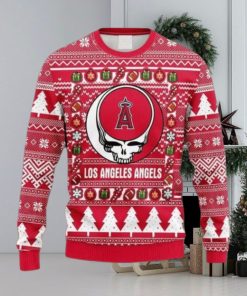 MLB Los Angeles Angels Grateful Dead Christmas Sweater