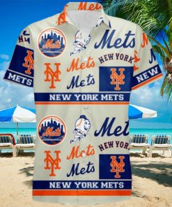 MLB New York Mets Hawaiian Shirt Summer Vacation Gift