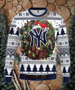 MLB New York Yankees Christmas Ugly Sweater 3D Gift For Big Fans