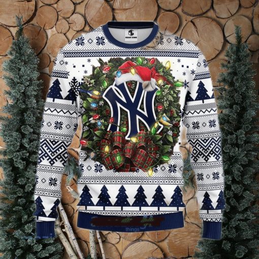 MLB New York Yankees Christmas Ugly Sweater 3D Gift For Big Fans