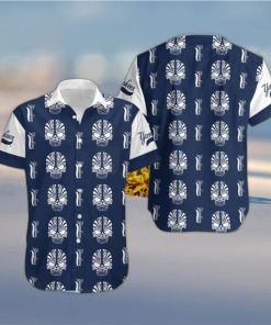 MLB New York Yankees Skull Pattern Island Halloween Hawaiian Shirt For Men Women