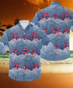 MLB Philadelphia Phillies Hawaiian Shirt Holiday Pattern Logo Gift For Men And Women