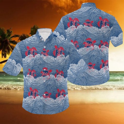 MLB Philadelphia Phillies Hawaiian Shirt Holiday Pattern Logo Gift For Men And Women