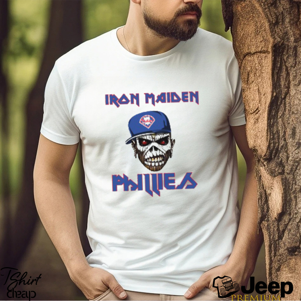 Iron maiden baseball store shirt