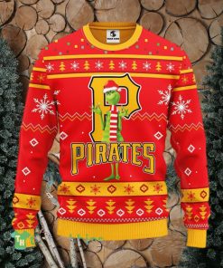 MLB Pittsburgh Pirates Logo With Funny Grinch Christmas Red Ugly Sweater – G Fanatics