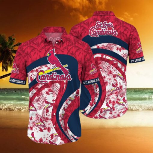 MLB St  Louis Cardinals Hawaiian Shirt Father s Day Gift For Beach Lovers