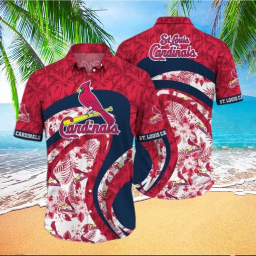 MLB St. Louis Cardinals Hawaiian Shirt Father s Day Gift For Beach Lovers hawaiian shirt