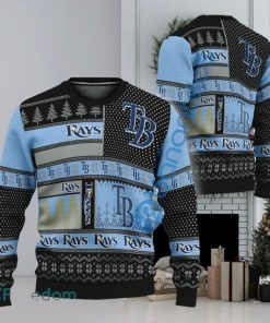 MLB Tampa Bay Rays Logo New Ugly Christmas Sweater