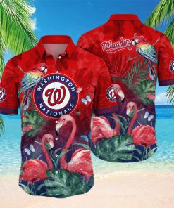 MLB Washington Nationals Hawaiian Shirt Aloha Ecosystem Summer Holiday Gift