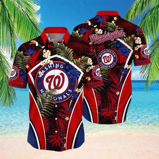 MLB Washington Nationals Hawaiian Shirt Aloha Summer Gift For Beach Trip