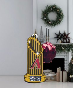 MLB World Series 2023 Champions Trophy Arizona Diamondbacks Tree Decorations Holiday Gift Ornament