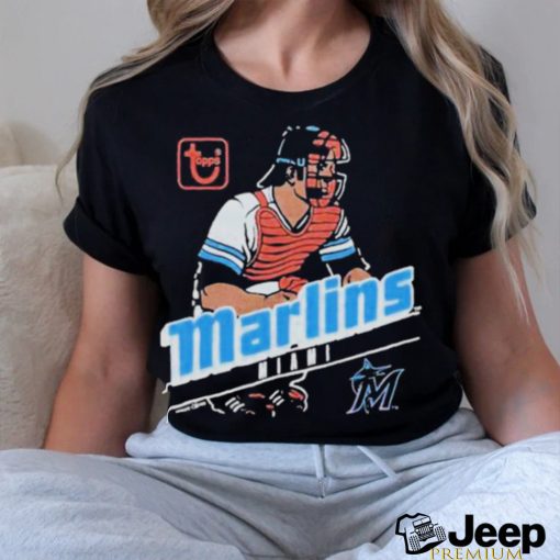 MLB x Topps Miami Marlins shirt