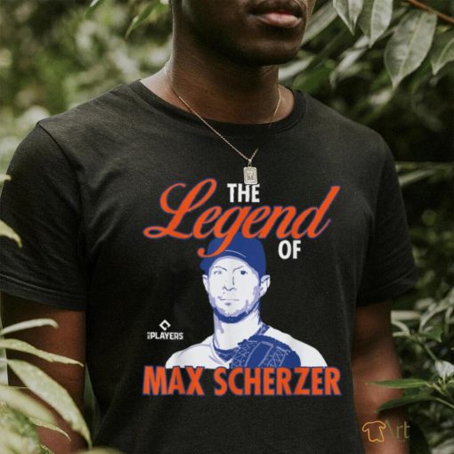 MLBPA   Major League Baseball Max Scherzer MLBSZR301 T Shirt