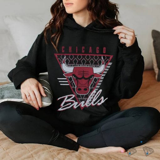 M&N Chicago Bulls Tri Logo Tee shirt