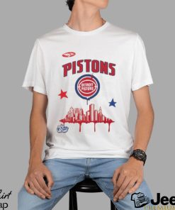 M&N x Tats Cru City Tee Detroit Pistons Shirt