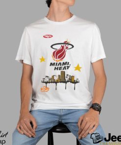M&N x Tats Cru City Tee Miami Heat Shirt