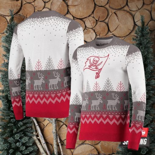 Nfl Tampa Bay Buccaneers Reindeer Parttern Ugly Christmas Sweaters