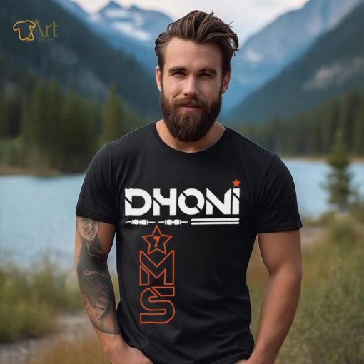 MS Dhoni Mahendra Singh Dhoni Memorabilia T Shirt