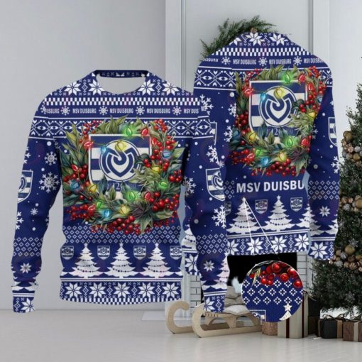 MSV Duisburg Bundesliga Ugly Sweater