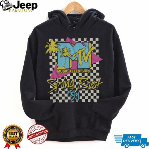 MTV Music Television Spring Break 1991 Men's Unisex T shirt